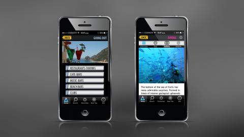 Corfu iPhone app